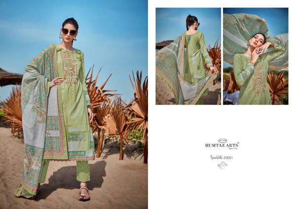 Mumtaz Samah Lawn Cotton Embroidery Dress Material